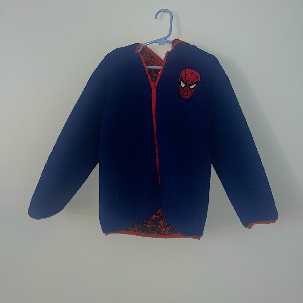 Reversible Boy Spider-Man Jacket